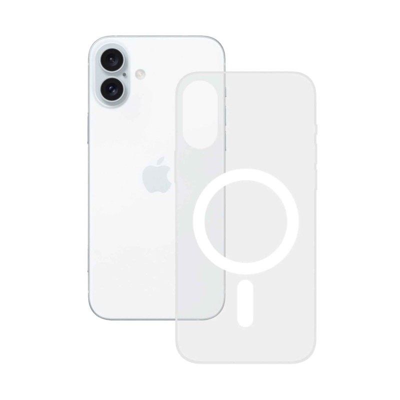 Comprar Ksix Trasera Silicona Magsafe Transparente - Apple iPhone 16 plus - Ganga Electrónica