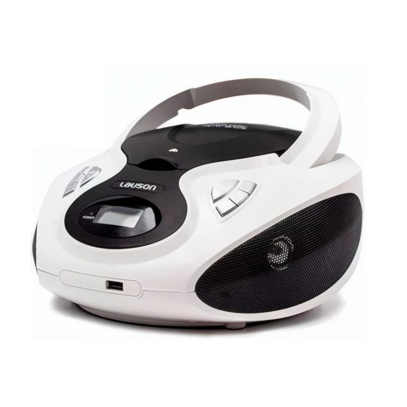 Comprar Lauson CP730 Blanco - Reproductor radio CD con altavoces incorporados - Ganga Electrónica