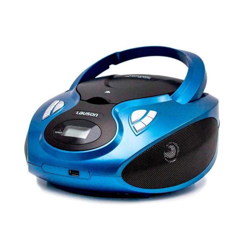 Comprar Lauson CP736 Azul - Reproductor radio CD con altavoces incorporados - Ganga Electrónica