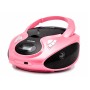 Comprar Lauson CP738 Rosa - Reproductor radio CD con altavoces incorporados - Ganga Electrónica