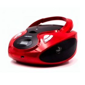 Comprar Lauson CP739 Rojo - Reproductor radio CD con altavoces incorporados - Ganga Electrónica