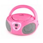 Comprar Lauson CP753 Rosa - Reproductor radio CD con altavoces incorporados - Ganga Electrónica