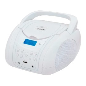 Comprar Lauson CP756 Blanco - Reproductor radio CD con altavoces incorporados - Ganga Electrónica
