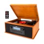 Comprar Lauson IVX23 Wood - Tocadiscos con CD + radio FM y altavoces - Ganga Electrónica