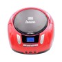Comprar Lauson NXT966 Rojo - Reproductor radio CD con altavoces incorporados - Ganga Electrónica
