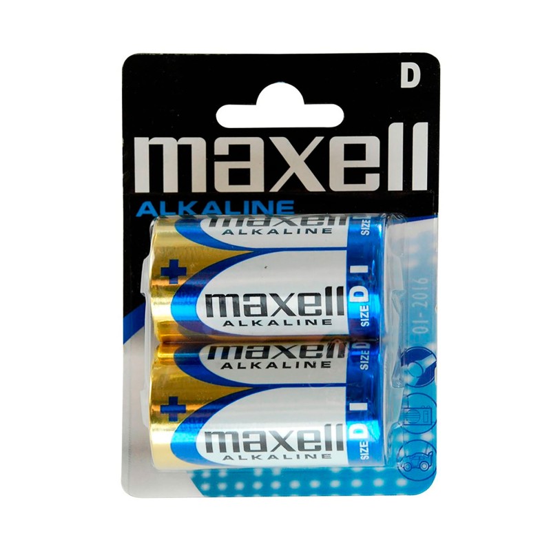 Comprar Maxell LR20 d 1.5V - Pilas alcalinas - Ganga Electrónica