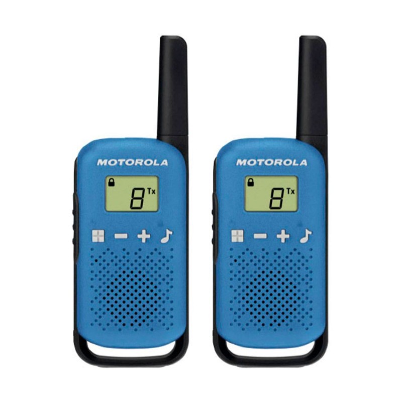 Comprar Motorola Takabout T42 Azul - Pareja de walkie talkie 4KM - Ganga Electrónica