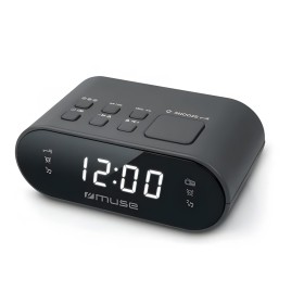 Comprar Muse M-10 cr Negro - Radioreloj despertador digital - Ganga Electrónica