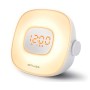 Comprar Muse ML-198 cr Blanco - Radio despertador de estantería - Ganga Electrónica