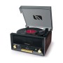 Comprar Muse MT-112 w Wood - Tocadiscos con radio FM y altavoces - Ganga Electrónica
