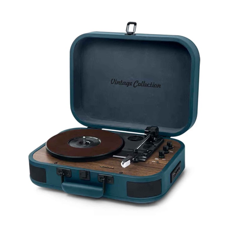 Comprar Muse MT-201 ob Azul - Tocadiscos con altavoces - Ganga Electrónica