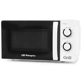 Comprar Orbegozo MIG2130 Blanco - Microondas con grill 700W 20L - Ganga Electrónica