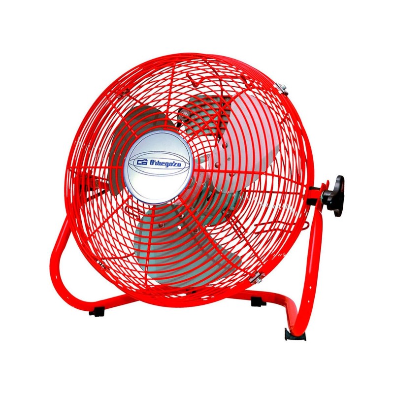 Comprar Orbegozo pw 1431 Rojo Ventilador Industrial 45W Potencia 3 Velocidades Aspas Metálicas de 30CM - Ganga Electrónica