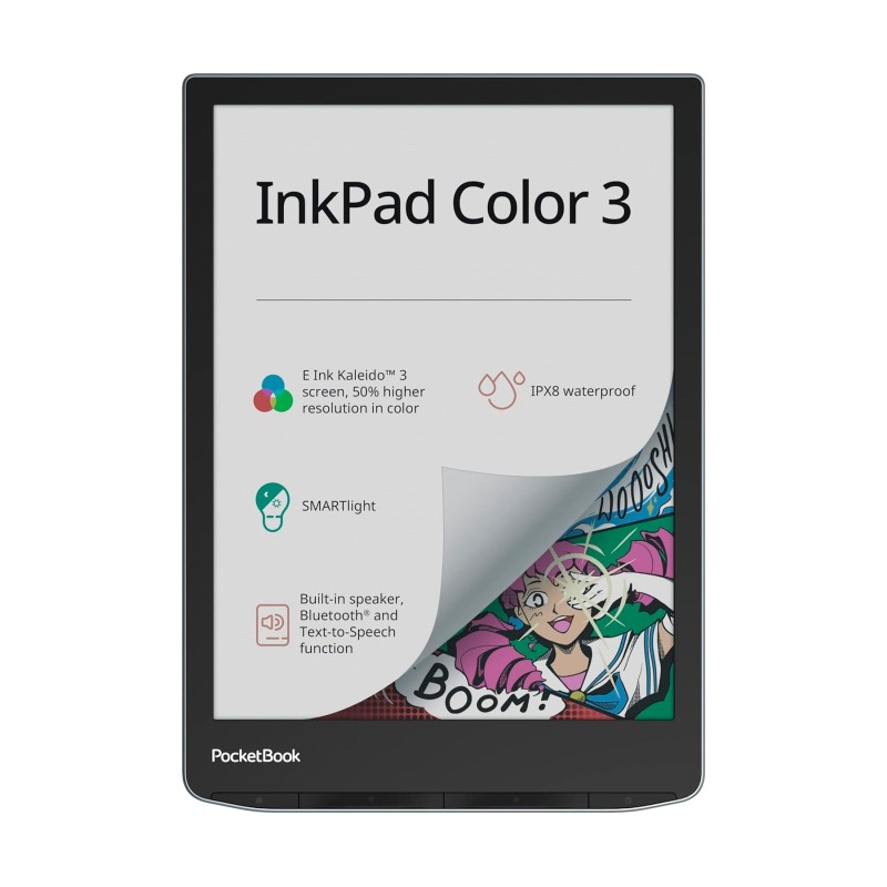Comprar Pocketbook Inkpad Color 3 Stormy Sea - Lector de libros electrónicos 7.8" - Ganga Electrónica