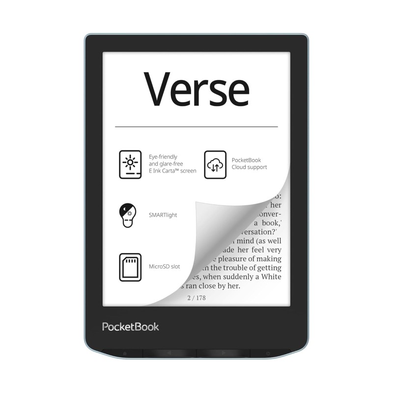 Comprar Pocketbook Verse Bright Azul - Lector de libros electrónicos 6" 8GB - Ganga Electrónica