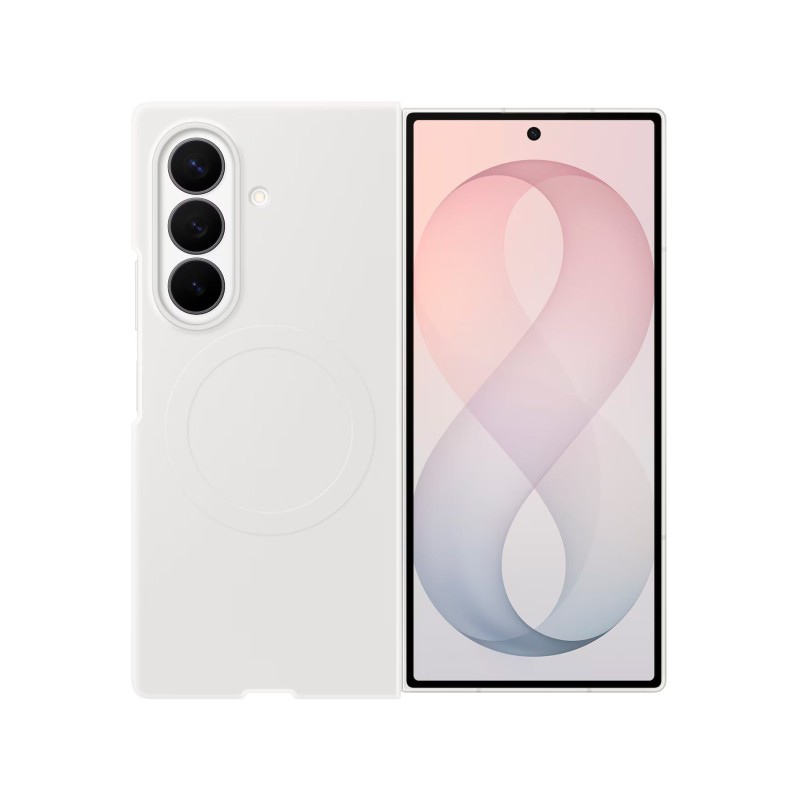 Comprar Samsung Funda Magnética de Silicona Crema - Samsung galaxy z FOLD8 ultra - Ganga Electrónica