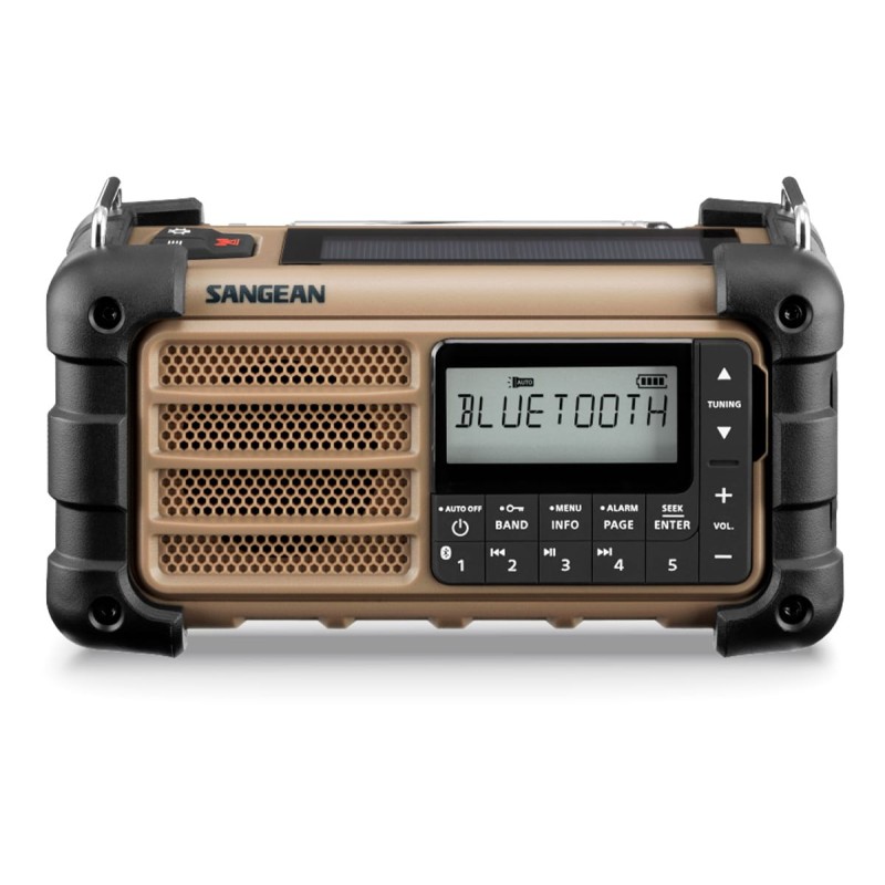 Comprar Sangean MMR-99 Naranja Desierto - Radio de emergencia con sintonización digital - Ganga Electrónica