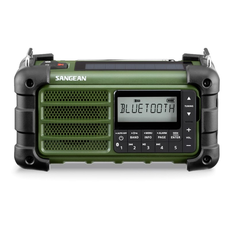 Comprar Sangean MMR-99 Verde Bosque - Radio de emergencia con sintonización digital - Ganga Electrónica