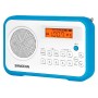 Comprar Sangean PRD18 B-A Azul, Blanco - Radio despertador portátil - Ganga Electrónica