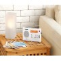 Comprar Sangean PR-D7 Blanco - Radio despertador portátil - Ganga Electrónica
