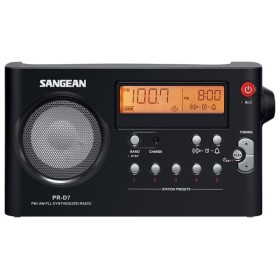 Comprar Sangean PR-D7 Negro - Radio despertador portátil - Ganga Electrónica