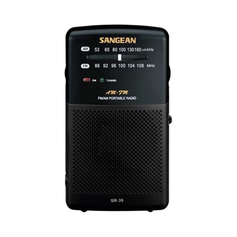 Comprar Sangean SR-35 Negro - Radio portátil - Ganga Electrónica