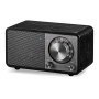 Comprar Sangean WR-7 Plus Roble de Medianoche - Radio con mueble de madera FM - Bluetooth - Ganga Electrónica