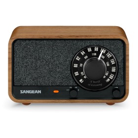 Comprar Sangean WR-8 Nogal Vintage - Radio analógica de madera con AM - FM - Ganga Electrónica