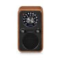 Comprar Sangean WR-9 Nogal Vintage - Radio analógica de madera con AM - FM - Ganga Electrónica