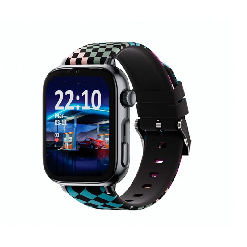 Comprar Savefamily Savewatch Plus 2 Junior (+8 Años) Negro Con Correa de Silicona Loop - Smartwatch 4G para niños - Ganga Electr