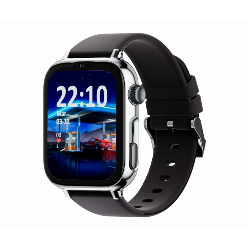 Comprar Savefamily Savewatch Plus 2 Junior (+8 Años) Plata Con Correa de Silicona Negro is Negro - Smartwatch 4G para niños - Ga