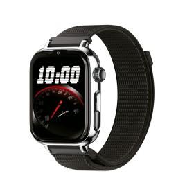 Comprar Savefamily Savewatch Plus 2 Junior (+8 Años) Plata Con Correa de Tela Negro Night - Smartwatch 4G para niños - Ganga Ele