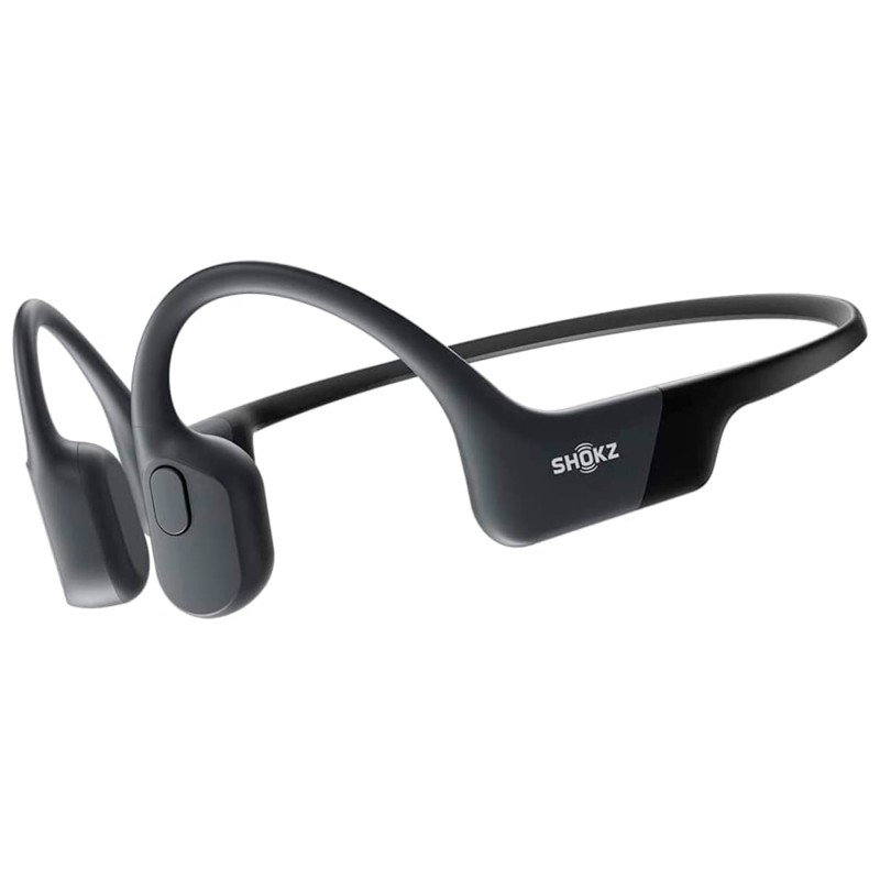 Comprar Shokz Openrun Negro - Auriculares de conducción ósea inalámbricos - Carga USB-C - Ganga Electrónica