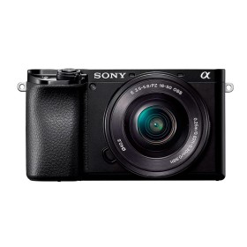 Comprar Sony Alpha 6100 Negro - Cuerpo de cámara + objetivo zoom motorizado de 16-50 mm - Ganga Electrónica