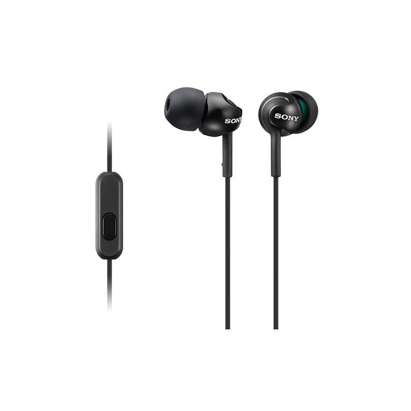 Comprar Sony MDR-EX110AP Negro - Auriculares in-ear con cable - Ganga Electrónica
