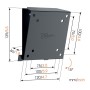 Comprar Vogel'S MA1010 Negro - Soporte de pared inclinable para TV de 17" hasta 26" - Ganga Electrónica