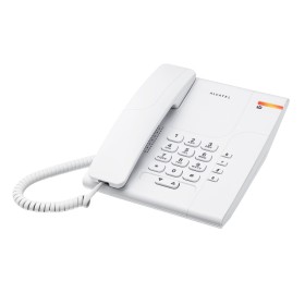 Comprar Alcatel Teléfono Fijo Compacto Temporis 180 Blanco - Ganga Electrónica