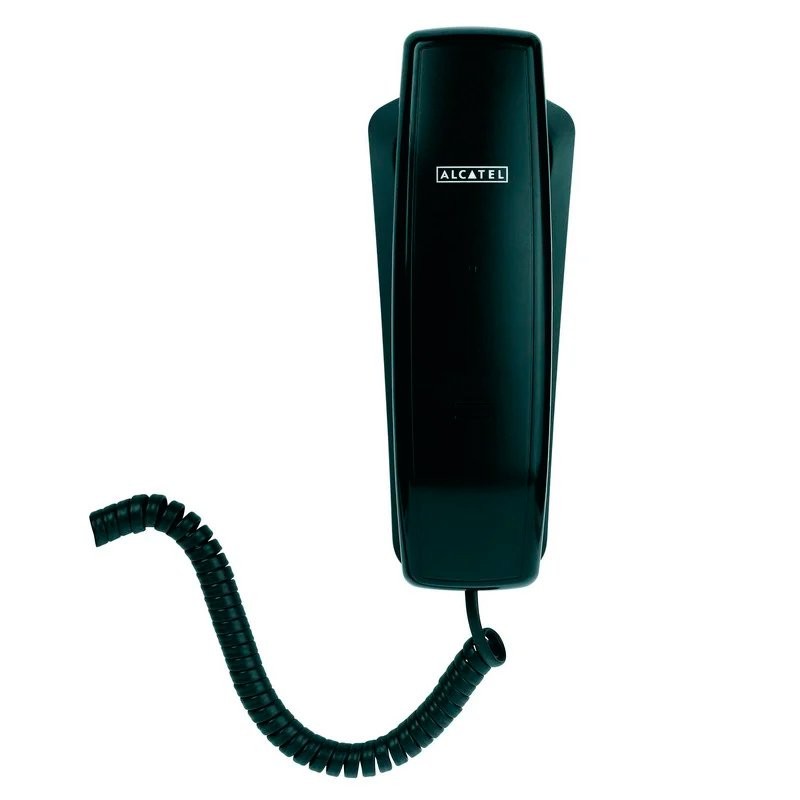 Comprar Alcatel Teléfono Fijo Compacto Temporis 10 Negro - Ganga Electrónica