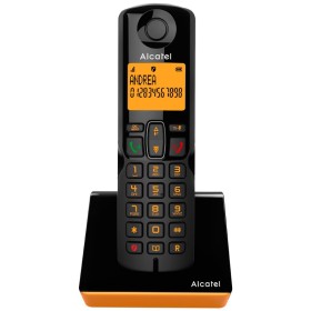 Comprar Alcatel Teléfono DECT S280 BLACK+ORANGE - Ganga Electrónica
