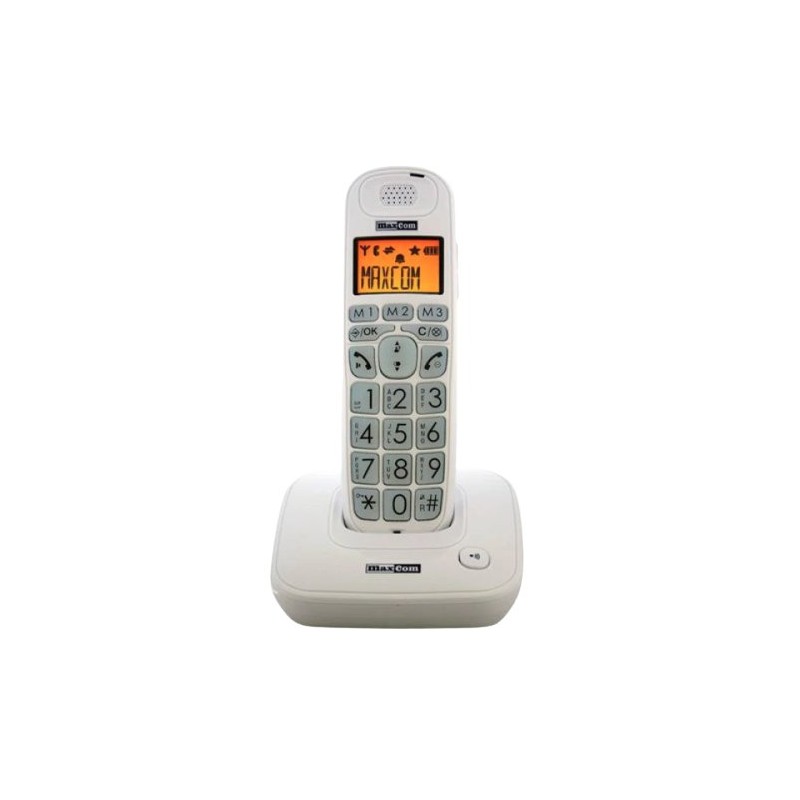 Comprar Maxcom Teléfono Fijo DECT MC6800 Blanco - Ganga Electrónica