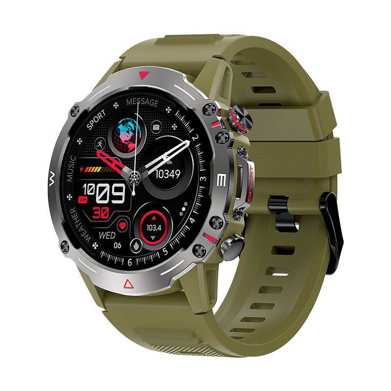 Comprar Cool Smartwatch Pantalla AMOLED Adventure Silicona Verde - Ganga Electrónica
