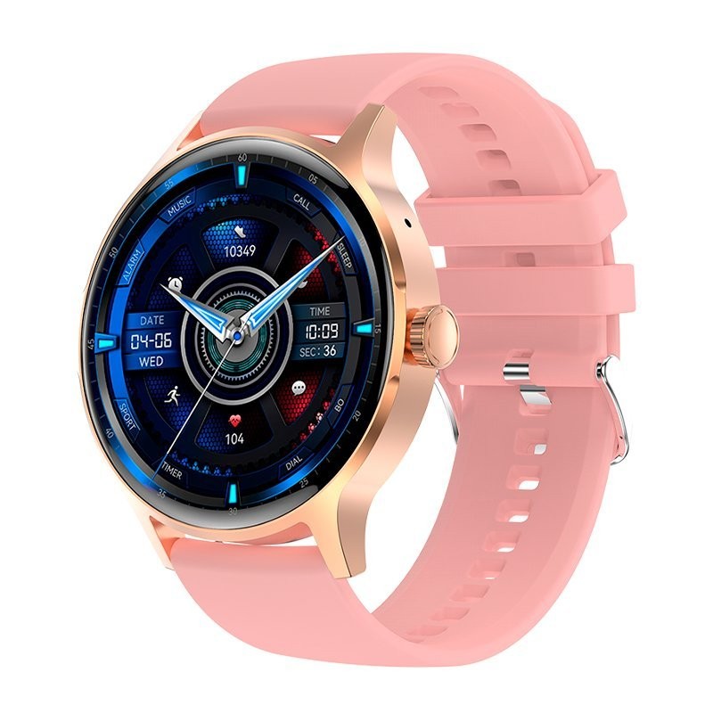 Comprar Cool Smartwatch Iris Silicona Rosa (amoled, Llamadas, Salud, Deporte) - Ganga Electrónica