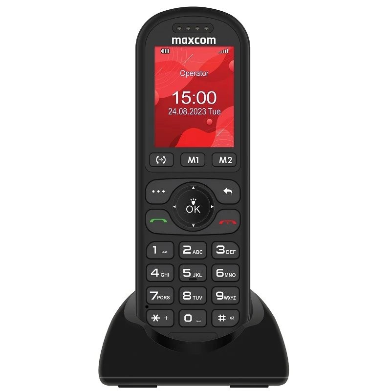 Comprar Maxcom MM39D SE Teléfono Fijo SIM 2" (4G) Negro (no RJ11) - Ganga Electrónica