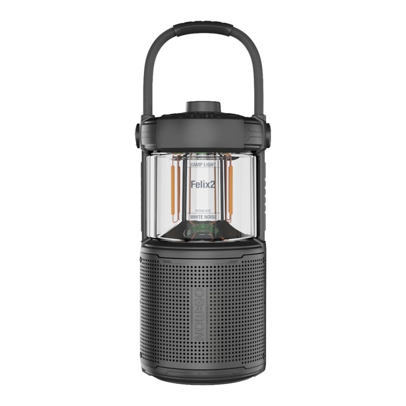Comprar Nowgo Felix 2 20W 24H con Lámpara 3600mAh PB Negro - Ganga Electrónica