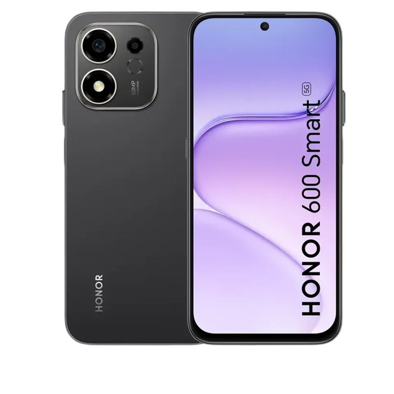 Comprar Honor 600 Smart 6,87" HD+ 4GB/128GB 5MP/50MP (5G) Velvet Negro - Ganga Electrónica