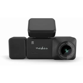 Nedis Dash Cam | 4 Mpixel | WiFi | LCD | Twofold Camera | Night Vision | Black