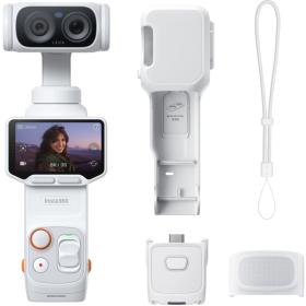 Cámara Digital Deportiva Insta360 Luna Ultra Pack Standard/ 8K/ Ángulo de visión 360º/ Blanca