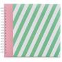 Hama Spiraalalbum Striped 28x24 cm 50 White Pagina&amp;#039;s