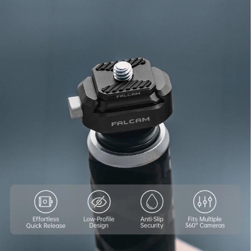FALCAM F22 Panoramic Camera Quick Release Kit(Black)