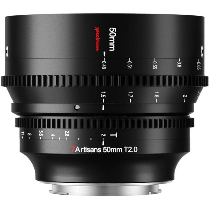 7Artisans 50mm T2.0 Canon (EOS-R-Mount)